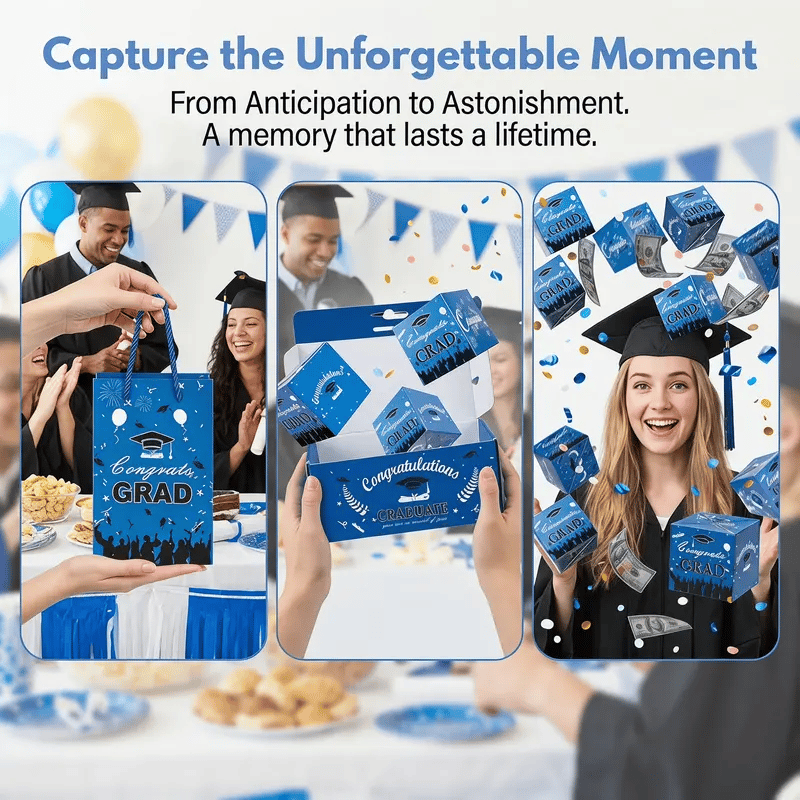 2026 Graduation Surprise Pop-Up Gift Box