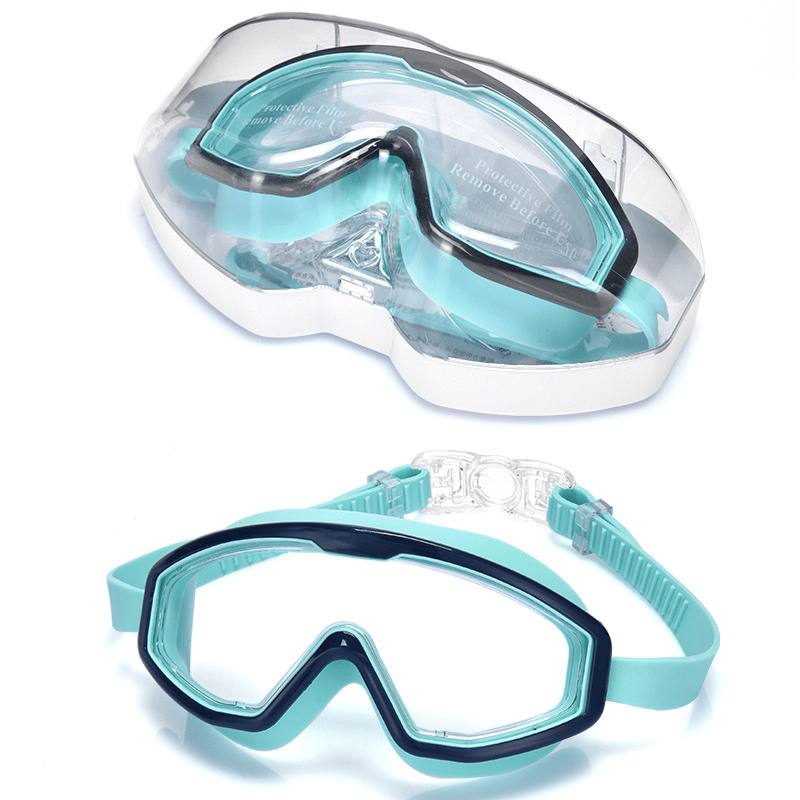 🏊‍♂️🔥Kids Swim Goggles for 3-15 UV Protection Anti-Fog High Definition Waterproof Adjustable Goggles
