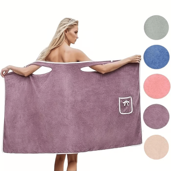 🏆 50K+ SOLD! 50% OFF✨ Plus Size Women's Wearable Shower Skirt