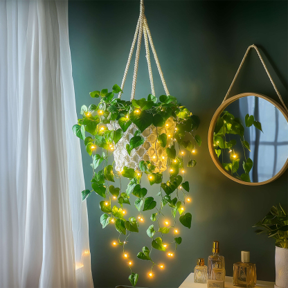 Boho Bloom Macrame Planter