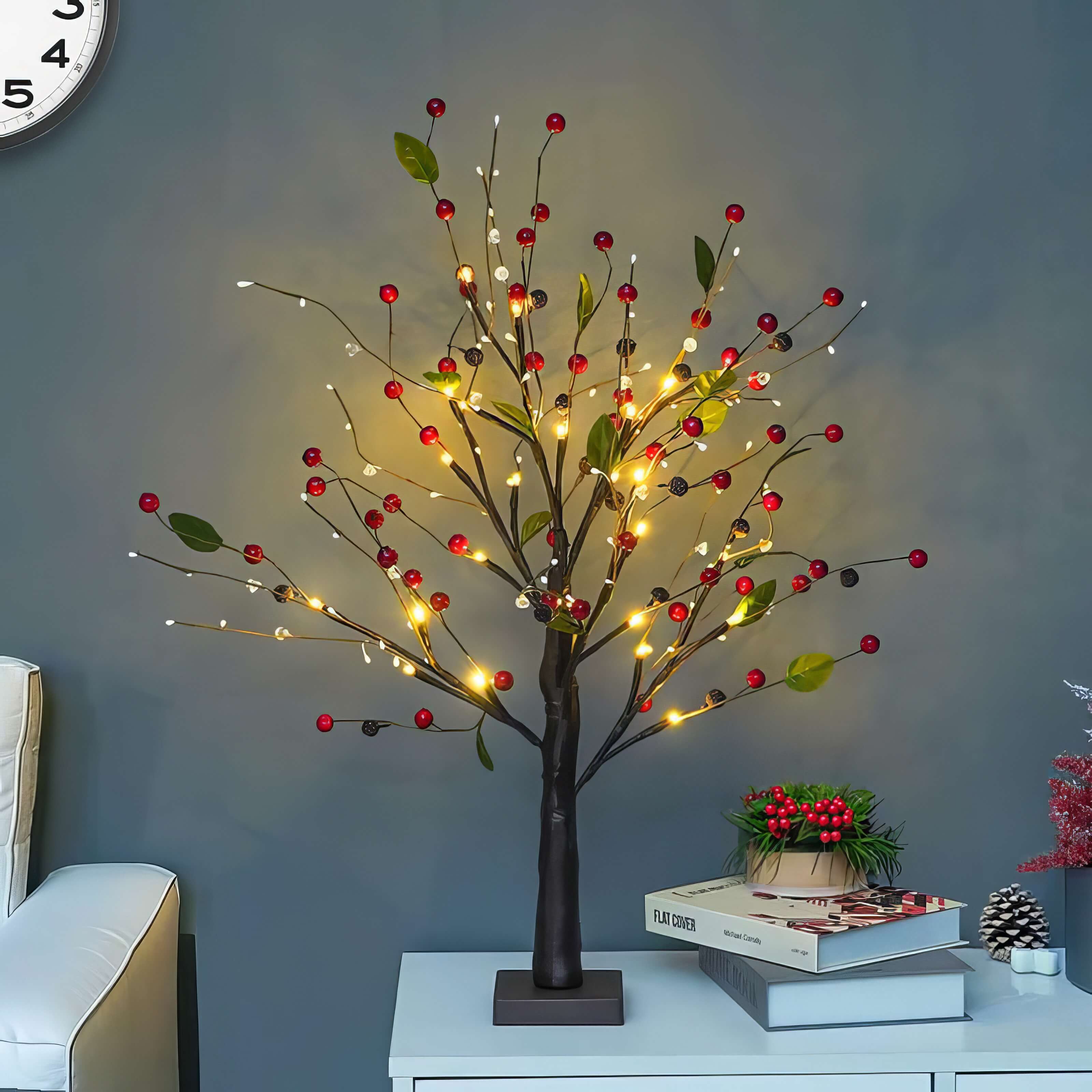 Red Berry Blossom Tree