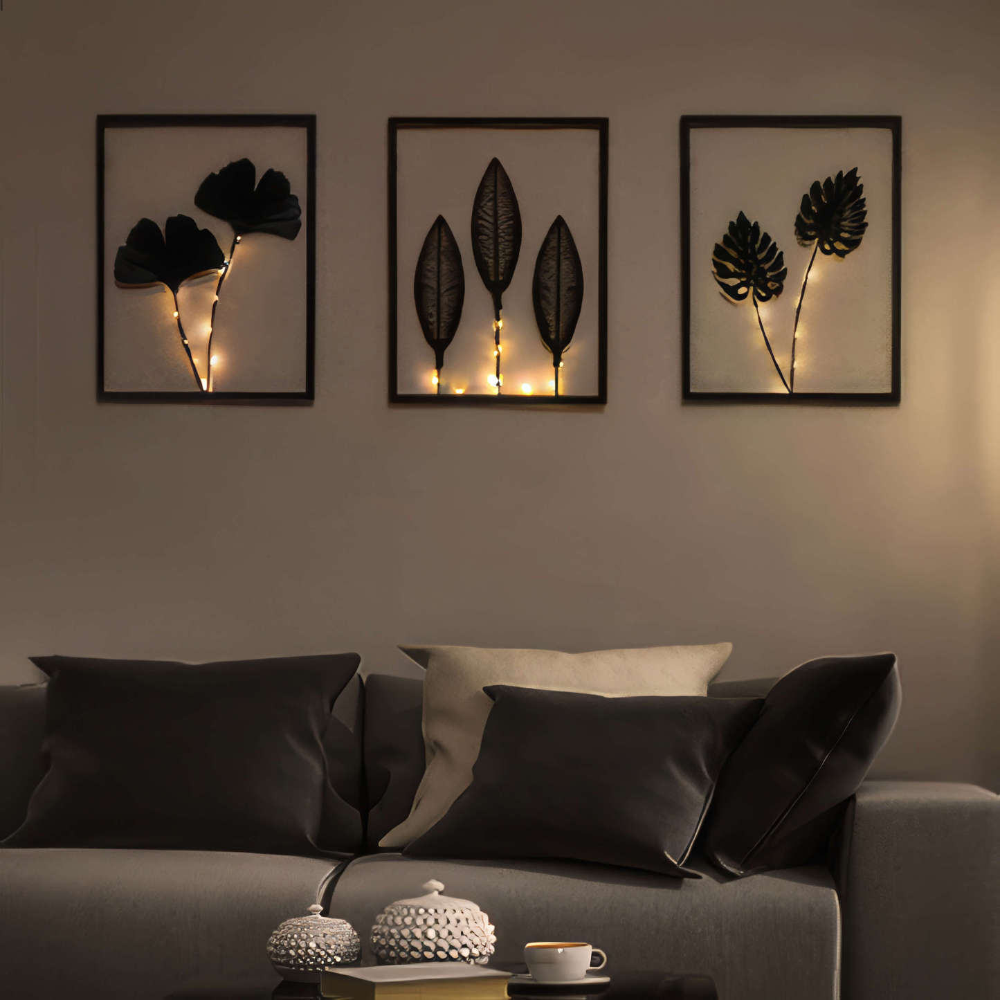 Starlit Silhouette Frames