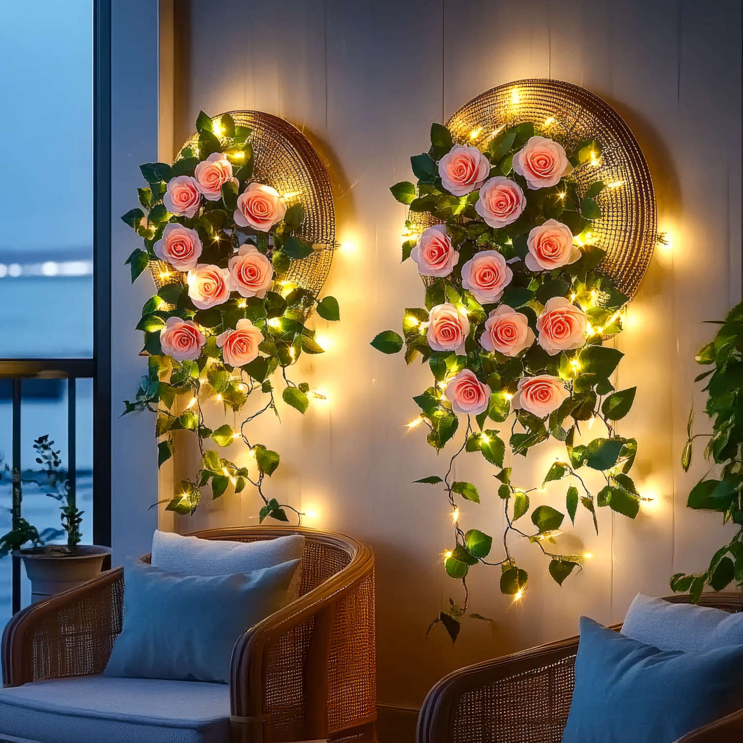Rustic Radiance Roses