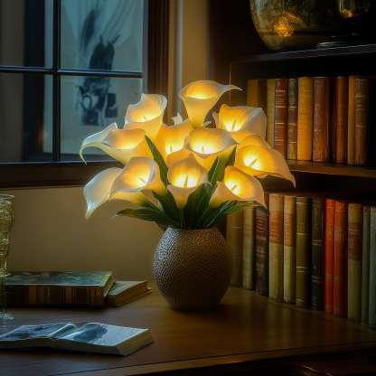 Lush Lily Lamp