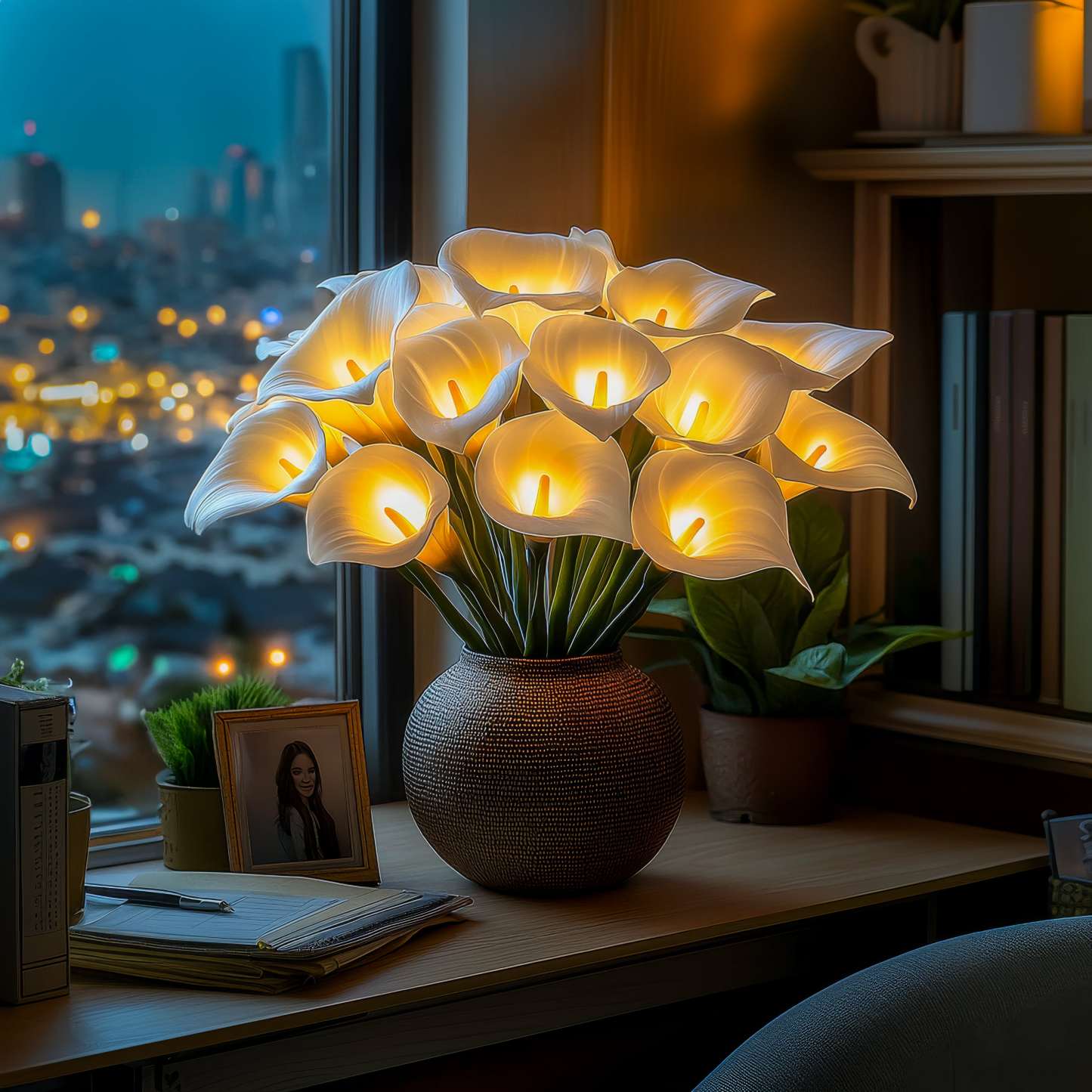 Lush Lily Lamp