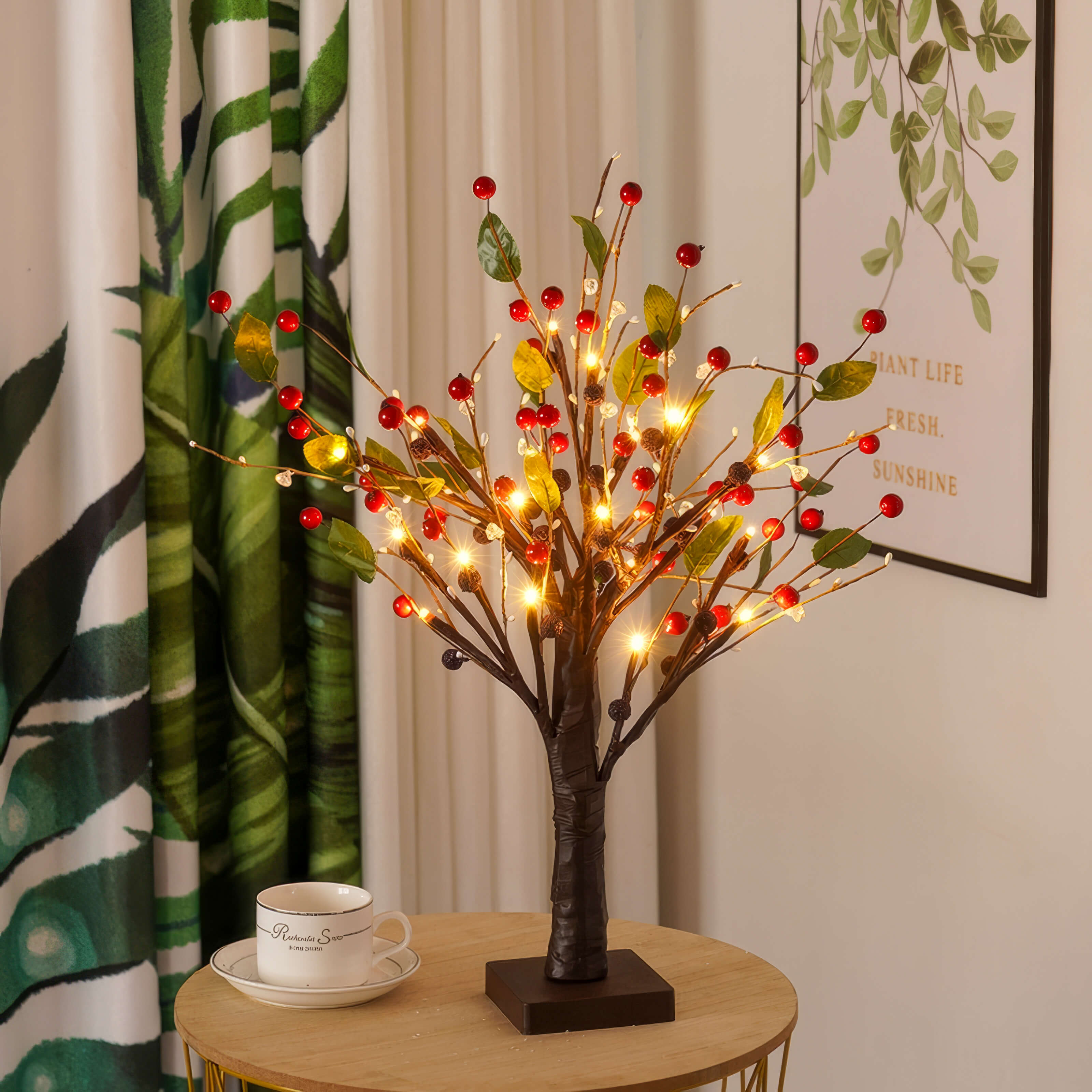 Red Berry Blossom Tree