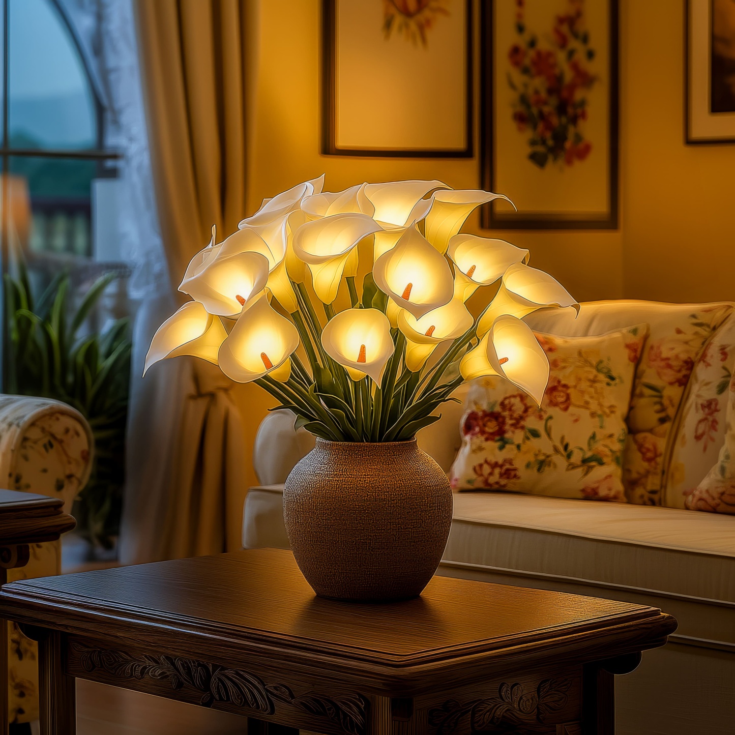 Lush Lily Lamp