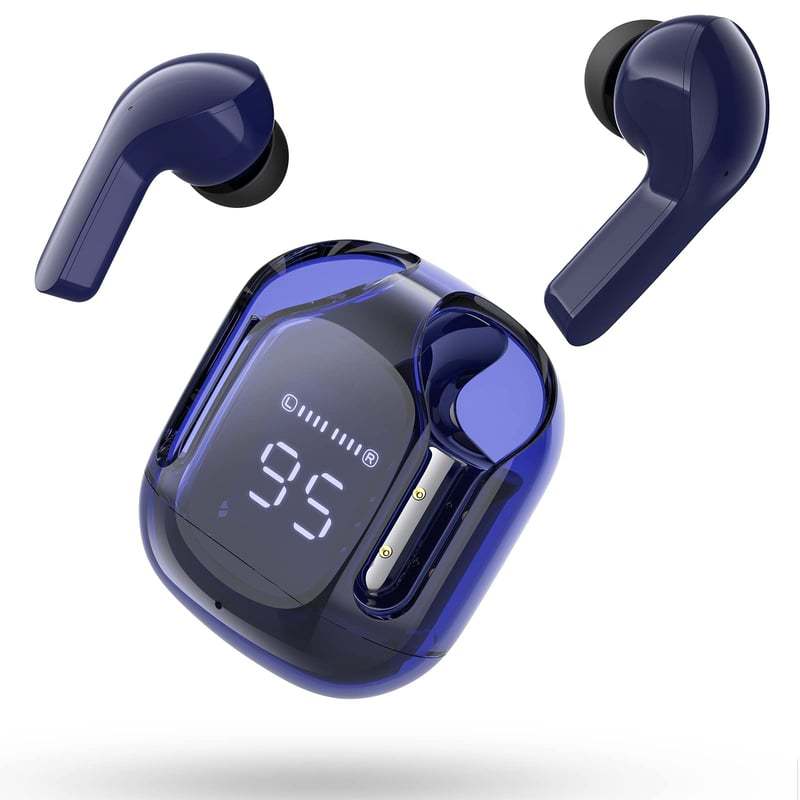 LED Digital Display Bluetooth Wireless Headphones