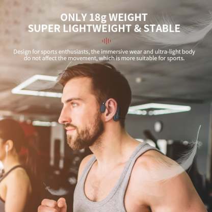 Holiday Promotion 60% Off  - Bone Conduction Headphones - Bluetooth Wireless Headset🎧