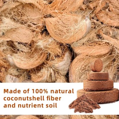 Last Day Sale 60% OFF✨ -Premium Organic Coconut Coir Bricks for Plants