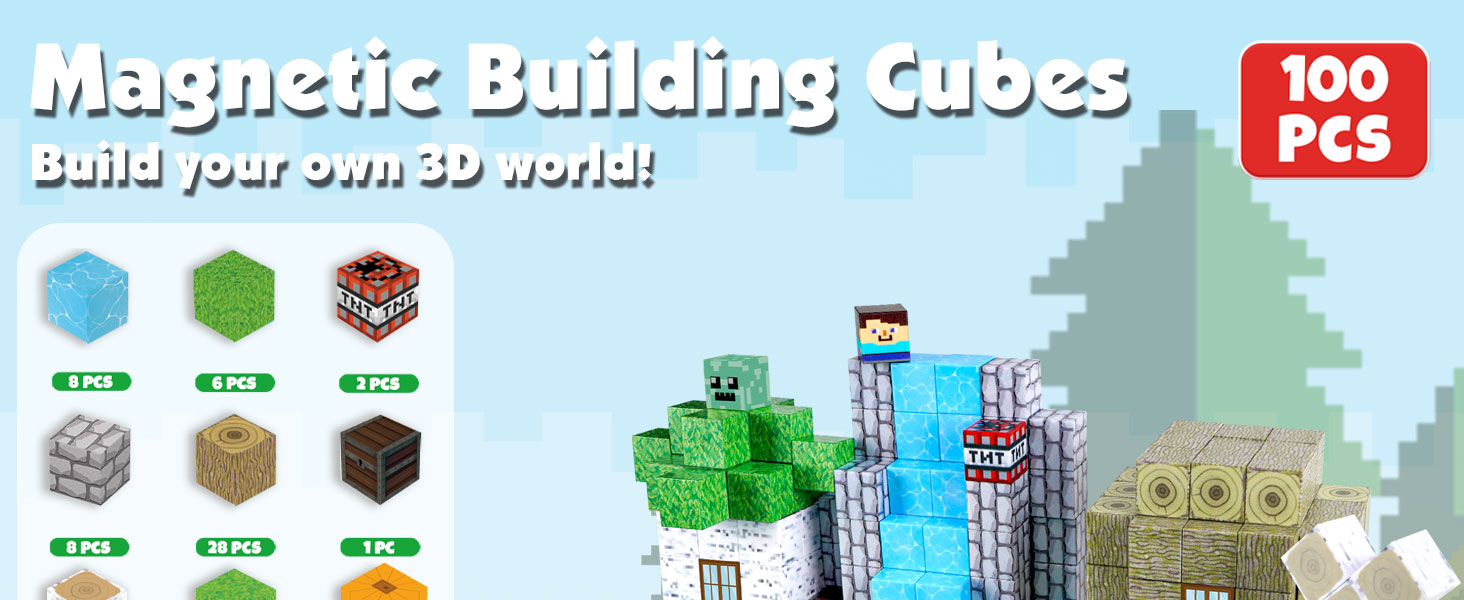 Magnetic building blocks