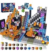 Goody King 150 PCS Magnetic Building Blocks Montessori Magnetic Toys, Build Dark Castle Set, STEM...