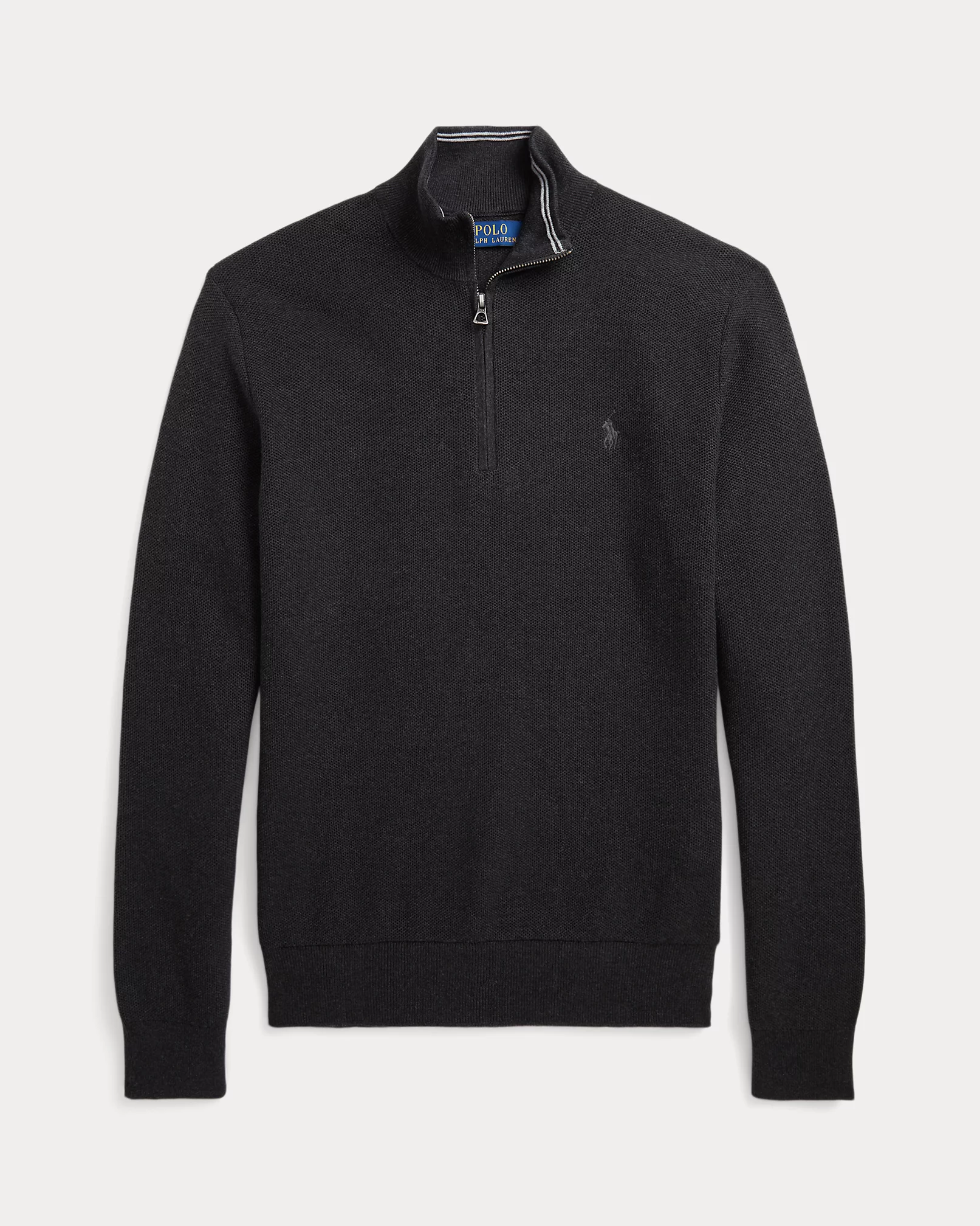 Pull demi zippé en coton