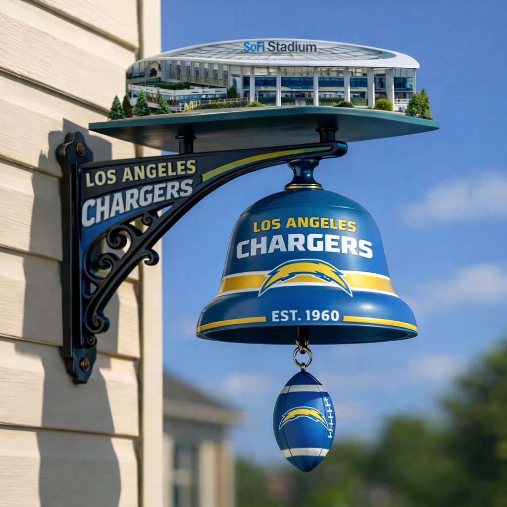 Football Team Home Stadium-Themed Retro Wall-Mounted Doorbell