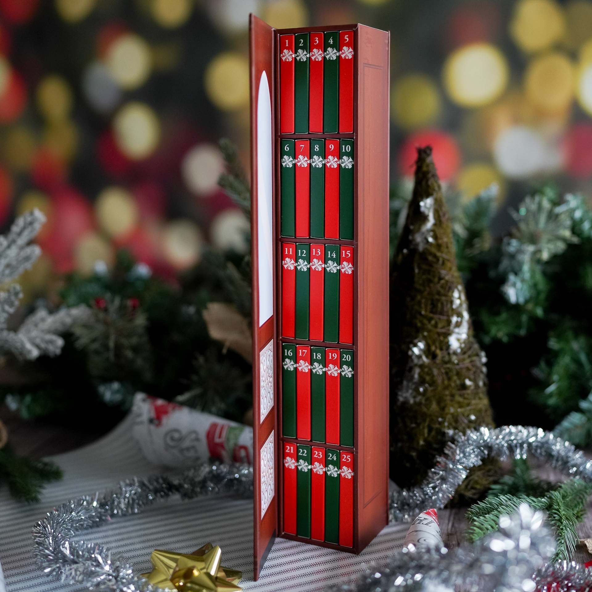 🎉2026 Christmas Gift 50% Off--✨25-Day Book Lover Christmas Ornament Advent Calendar
