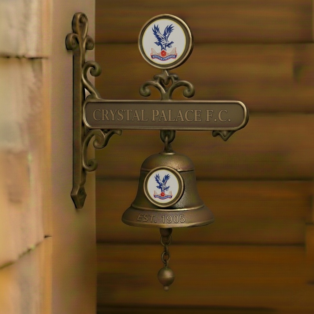 ⚽ Football | Football Club Vintage Wall-Mounted Metal Doorbell