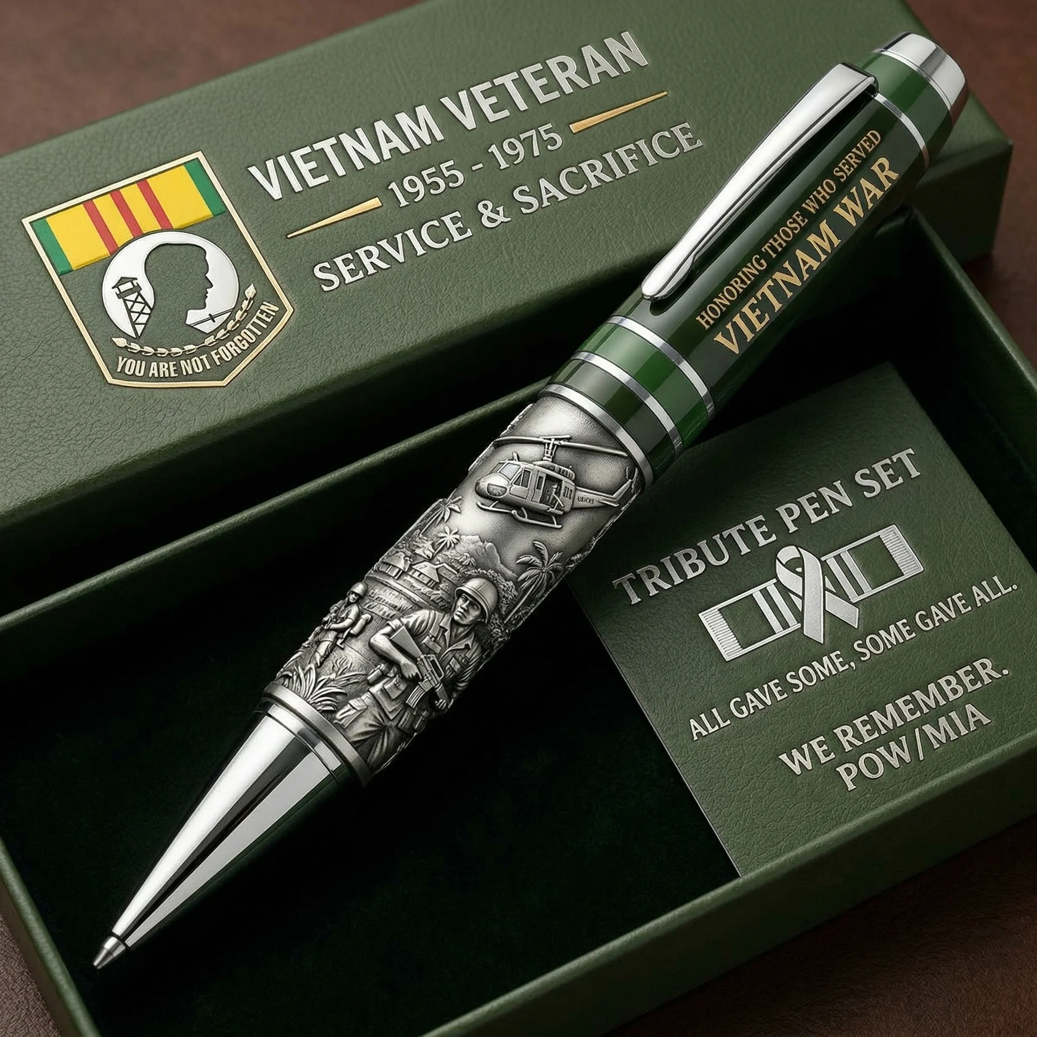 🏆Last Day Promo: 49% OFF 🎖️Vietnam Veteran 1955–1975 Commemorative Pen - [FREE SHIPPING] Buy 4, Get 1 FREE — 5 for $49.99 ($9.99 Each)