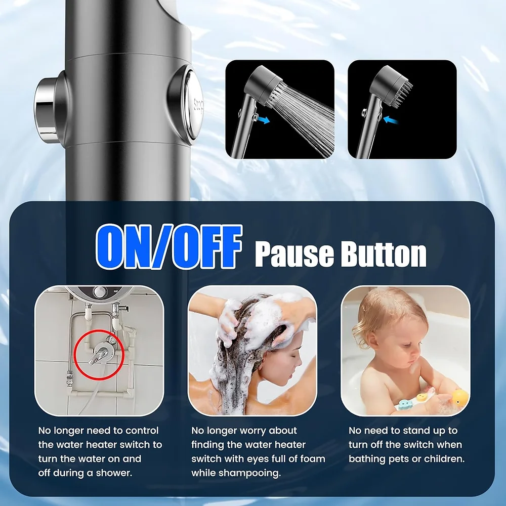 High-pressure Handheld Shower Head