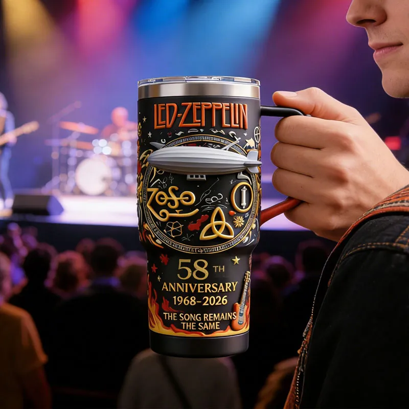 Led Zeppelin 58th Anniversary Tumbler