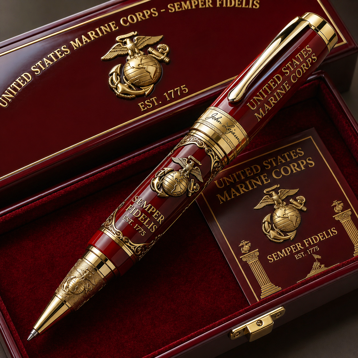 🖊️Last Day Promo: 49% OFF 🎖️US Marine Corps Semper Fidelis Tribute Pen