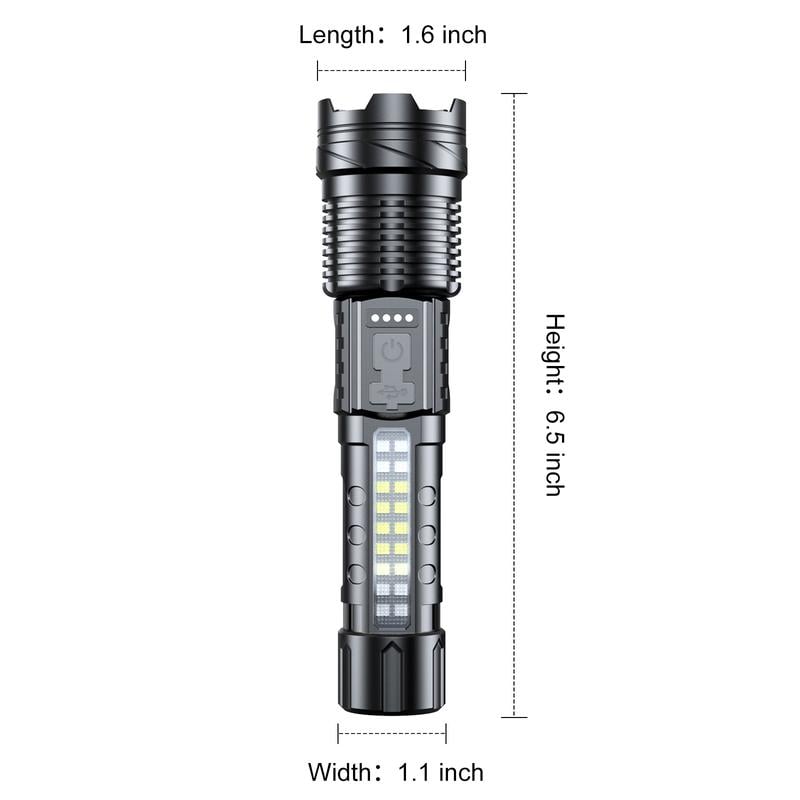 USB Rechargeable Strong Flashlight