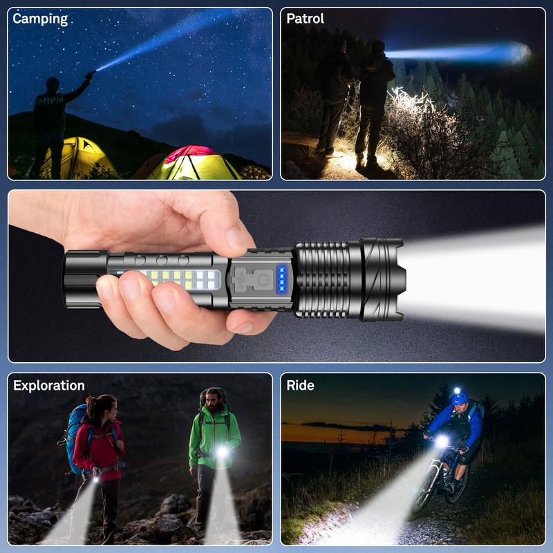 USB Rechargeable Strong Flashlight