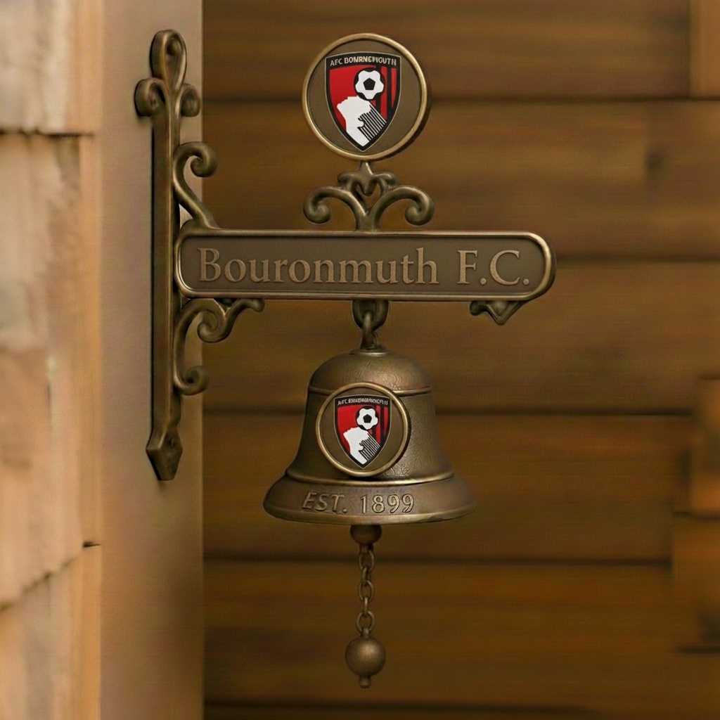 ⚽ Football | Football Club Vintage Wall-Mounted Metal Doorbell