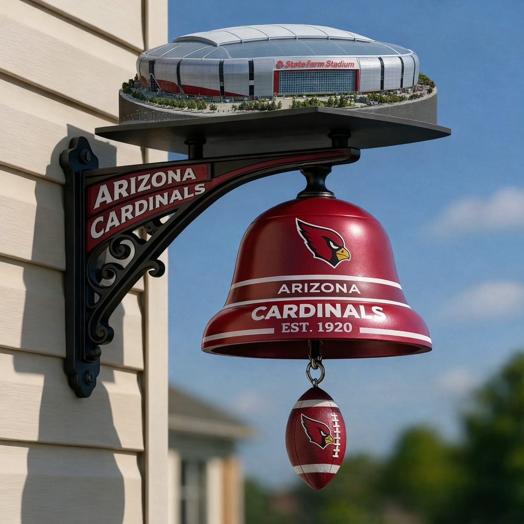 Football Team Home Stadium-Themed Retro Wall-Mounted Doorbell