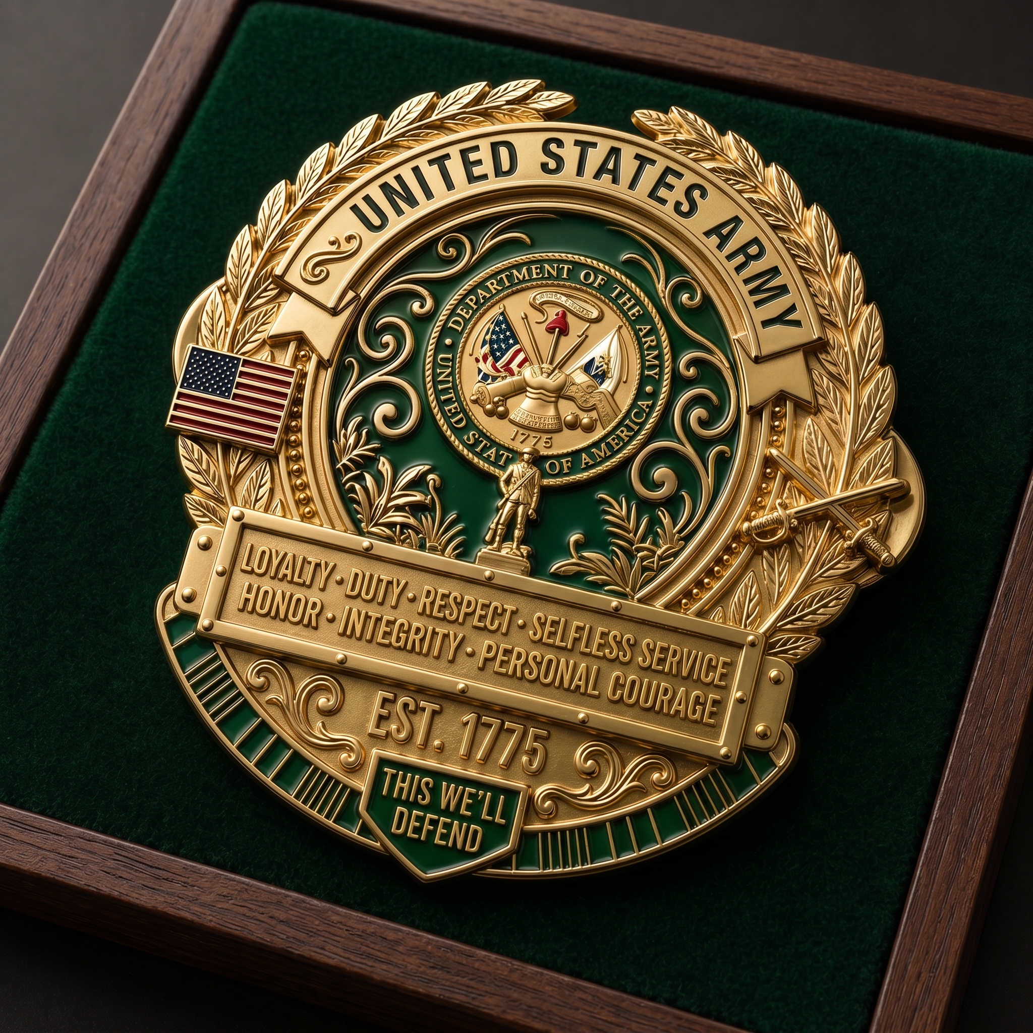 🏆Last Day Promo: 49% OFF 🎖️-United States Army Honor Brooch Pin