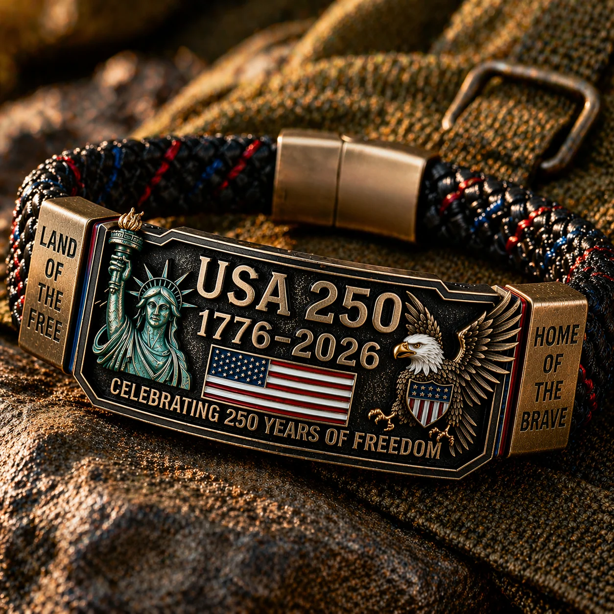 🏆Last Day Promo: 49% OFF - USA 250TM Freedom Legacy Bracelet (1776–2026) -✈️ BUY 2 FREE SHIPPING