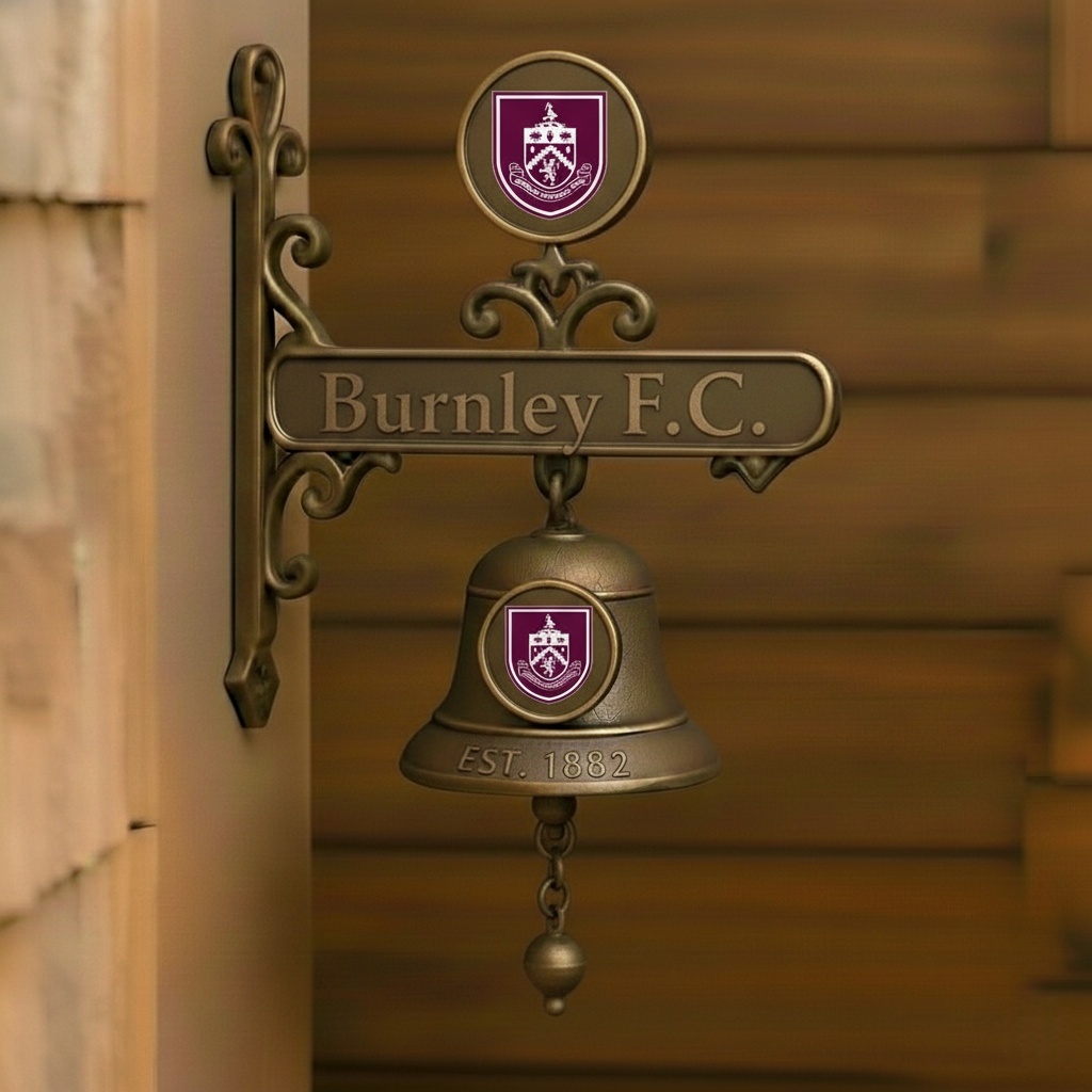 ⚽ Football | Football Club Vintage Wall-Mounted Metal Doorbell