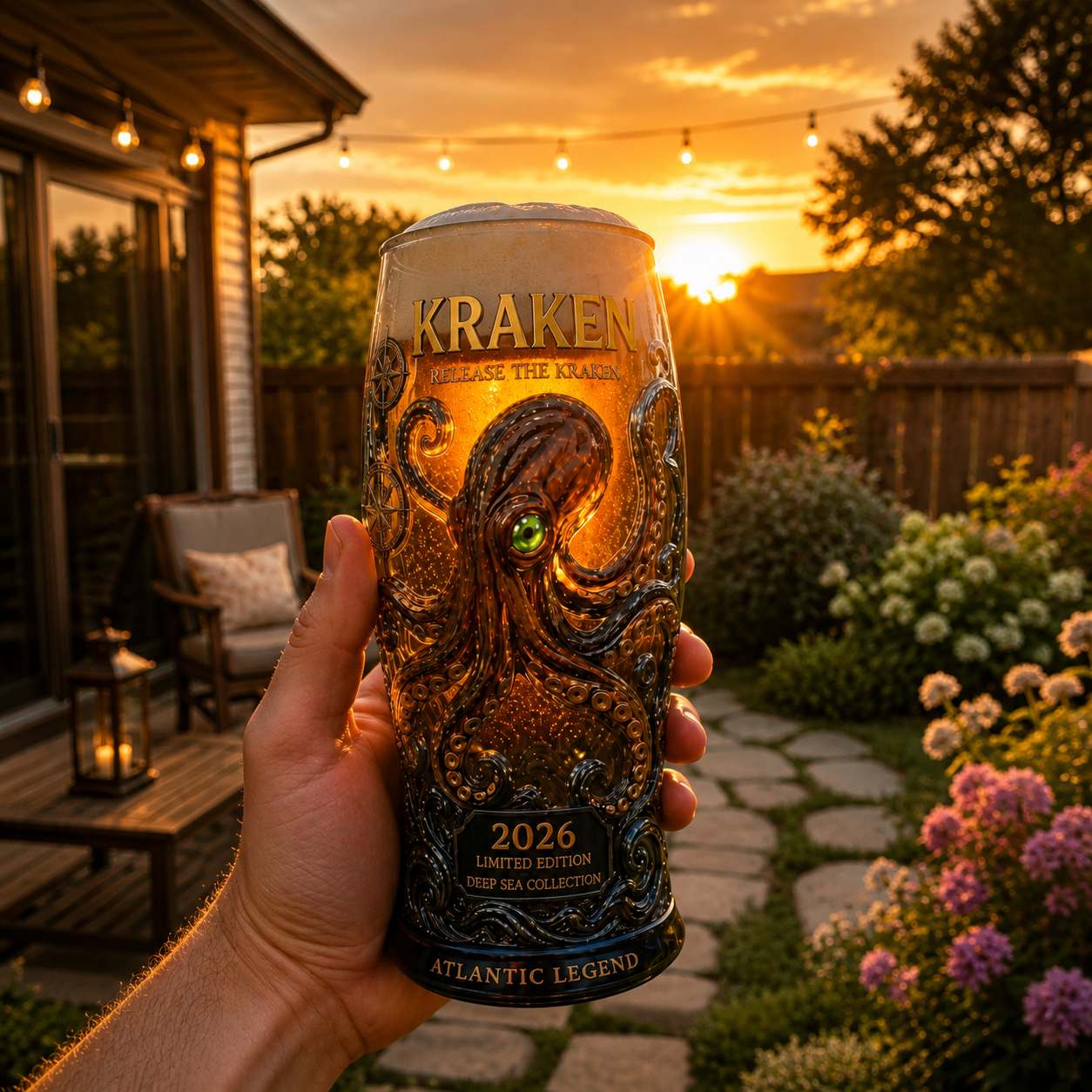 KRAKEN ABYSS EDITION GLASS – 2026 LIMITED COLLECTOR SERIES