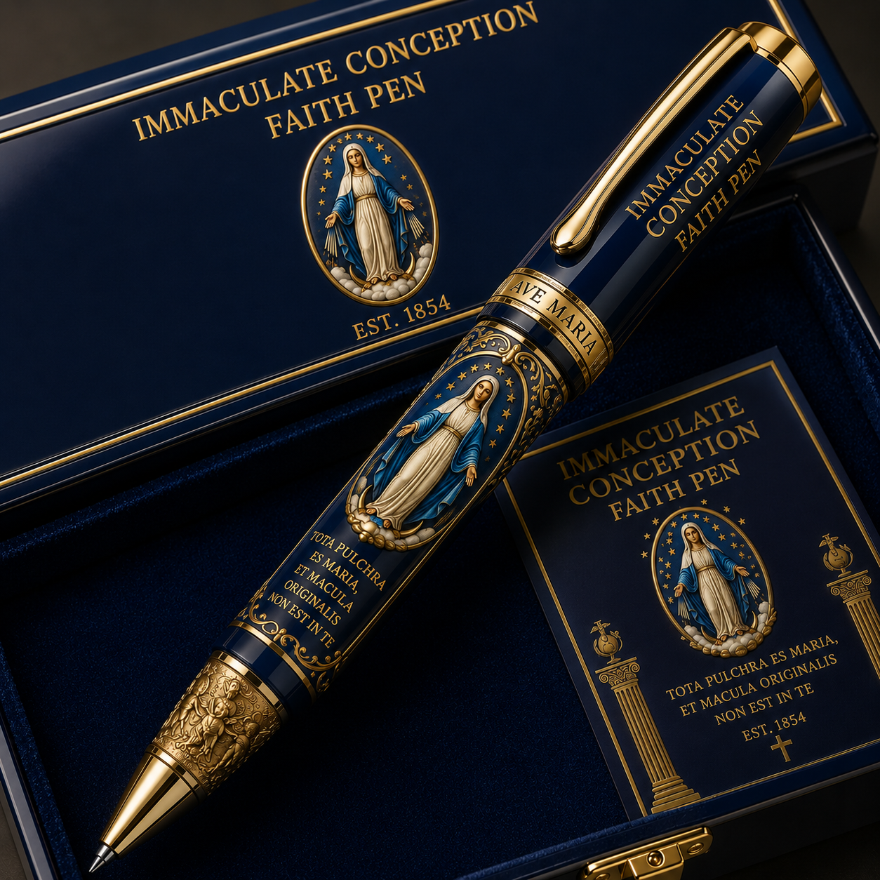 ✝️✨ Immaculate Conception Faith Pen — A Gift of Grace & Devotion 🖊️