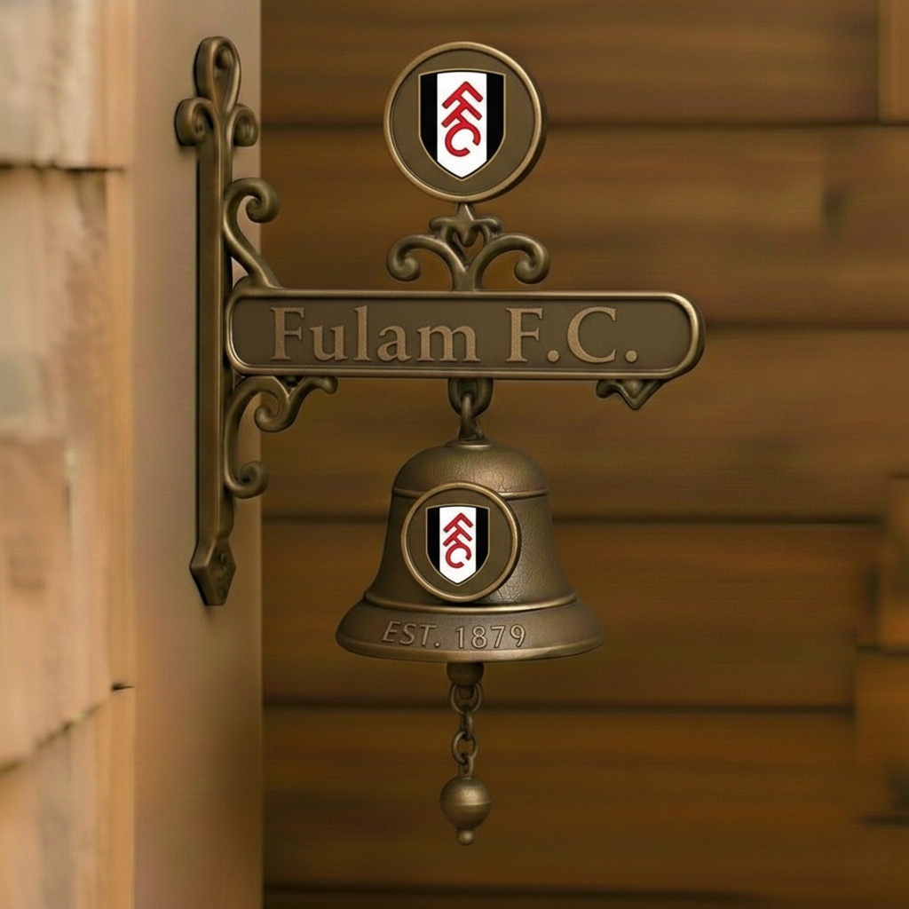 ⚽ Football | Football Club Vintage Wall-Mounted Metal Doorbell