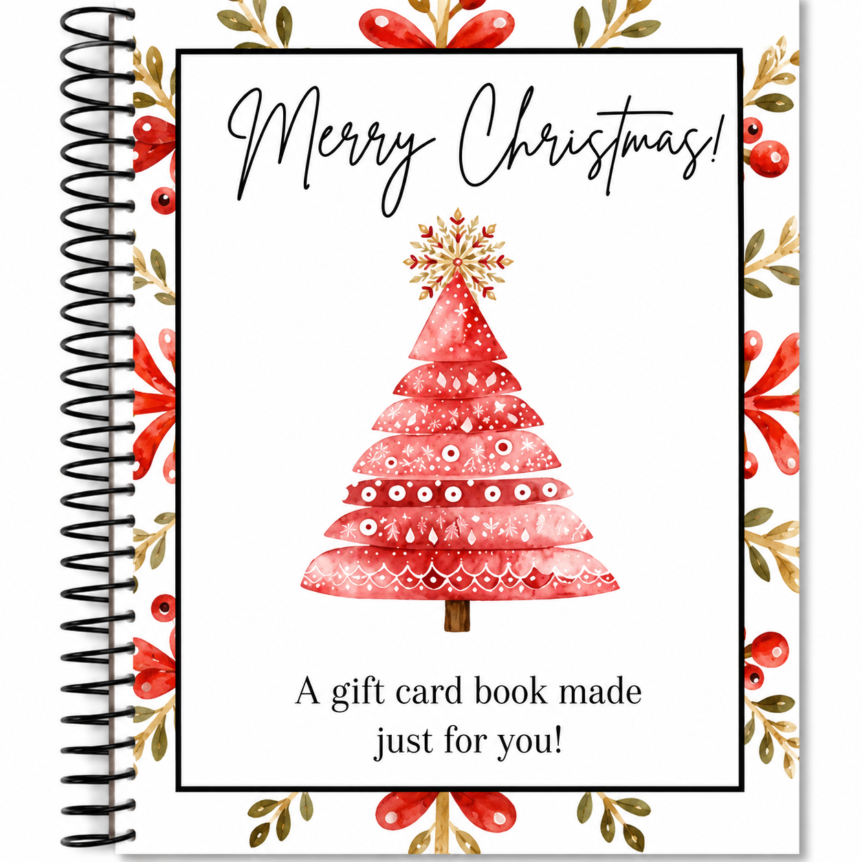 🎁Christmas Gift Card Book📕