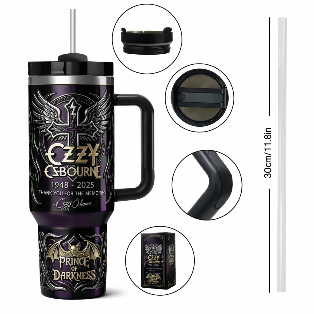 Prince of Darkness Memorial Stanley Tumbler