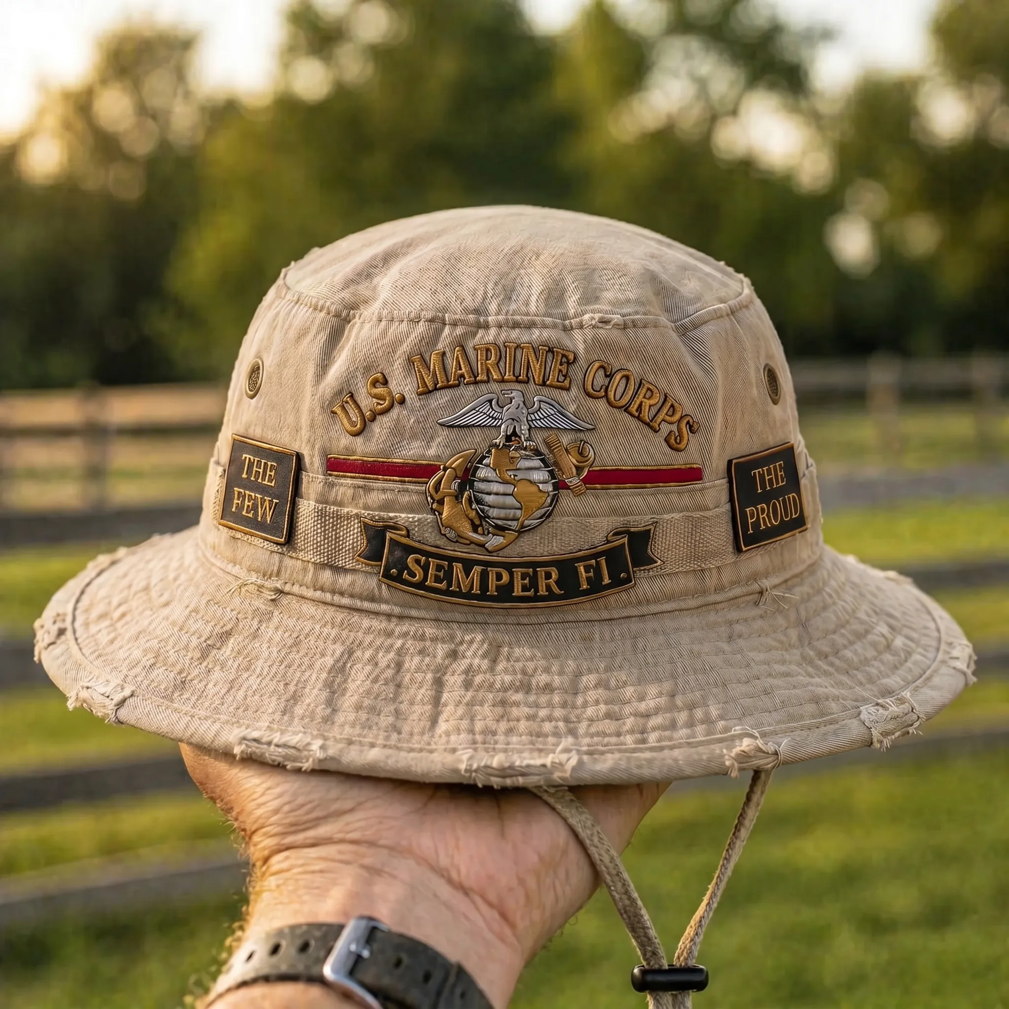 🏆Last Day Promo: 49% OFF - U.S. Marine Corps “Semper Fi” Boonie Hat