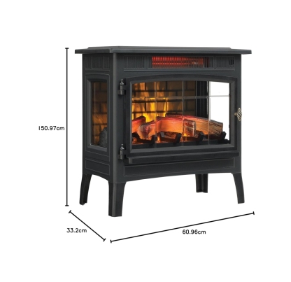 💥Last Day Buy 1 Get 1  Free✨Duraflame 3D Infrared Quartz Electric Fireplace Stove Heater