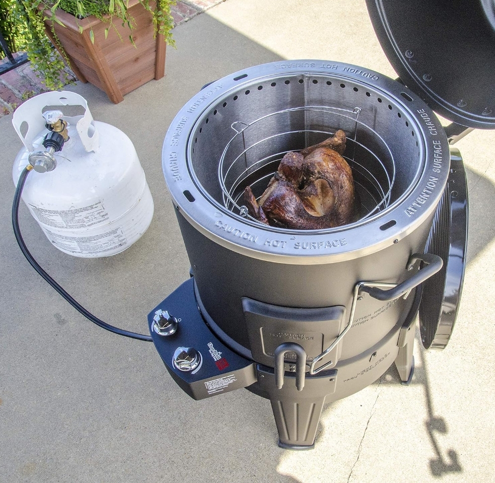 Big Easy TRU-Infrared Smoker Roaster & Grill + Cover