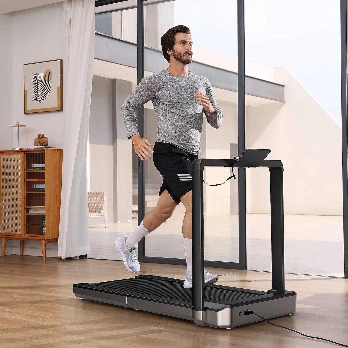 💝New Year Clearance, Buy 1 Get 1 Free 💝Double Fold & Stow Treadmill （supports up to 440 lbs）