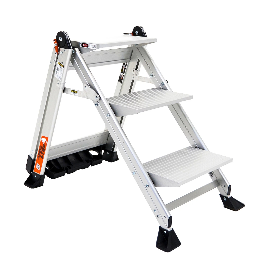 New Year Clearance, Buy 1  Get 1 Free 💝Little Giant Jumbo 3-Step Lightweight Step Stool w/ Safety Bar