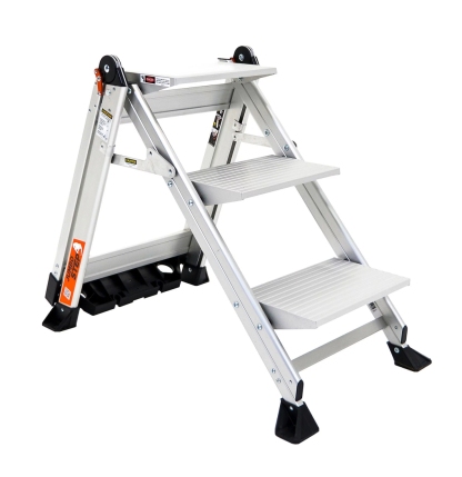 New Year Clearance, Buy 1  Get 1 Free 💝Little Giant Jumbo 3-Step Lightweight Step Stool w/ Safety Bar