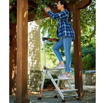 New Year Clearance, Buy 1  Get 1 Free 💝Little Giant Jumbo 3-Step Lightweight Step Stool w/ Safety Bar