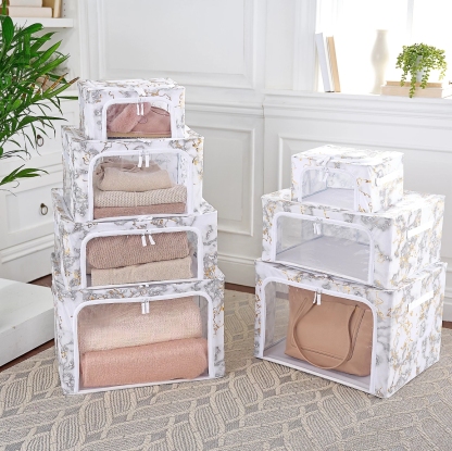 New Year Clearance, Buy 2 Get 2 Free 💥Periea Set of 7 Assorted Collapsible Storage Boxes
