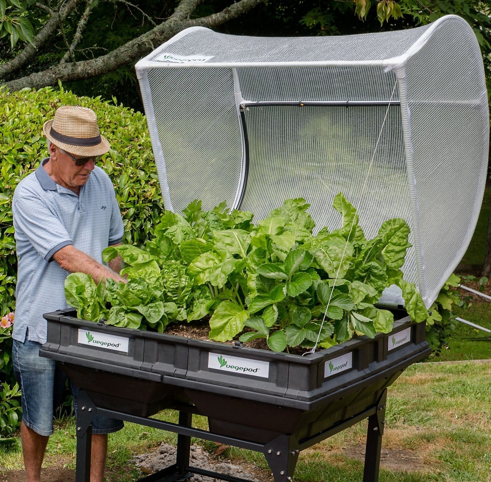 QVC Clearance, Buy 2 Get 2  Free💝Vegepod Self Watering Raised Garden Bed with Cover