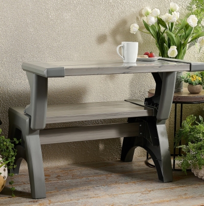 QVC Clearance , Buy 2 Get 2 Free 💝Convert-A-Chair Gen II XL Chair-to-Table with Cup Holder