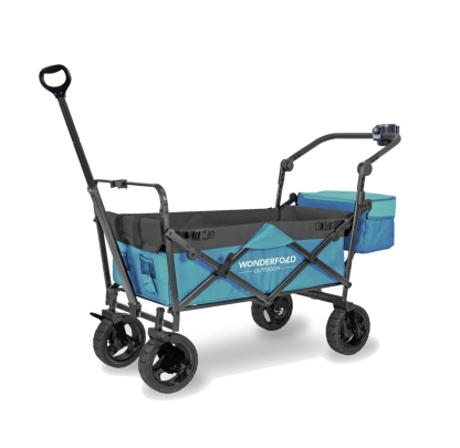 Father's Day Clearance💝Buy 2 Get 30% Off ✨WonderFold S3 Push & Pull Folding Wagon with Cooler and Cupholder