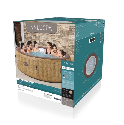 Soon to be sold out!!💝Last Day For Clearance,  Buy 1 Get 1 Free✨Taos by Bestway 5-7 Person EnergySense Inflatable Heated Hot Tub
