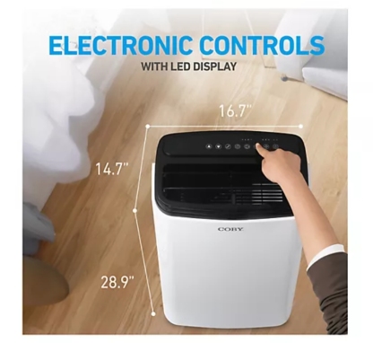 Weekend  Clearance !💝Buy 1 Get 1 Free✨Coby 12,000 BTU (8150 DOE) 3-in-1 Portable Air Conditioner