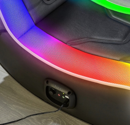 Black Friday in July Sale💝Buy 1 Get 1 Free✨X Rocker Chimera LED Gaming Rocker Chair with 2.0 Wired Audio